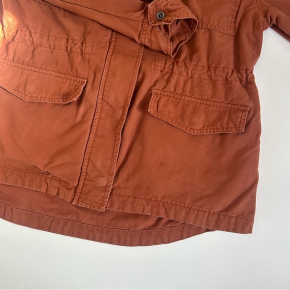 Universal Threads Cargo Military Jacket in Burnt Orange size M - Picture 12 of 14